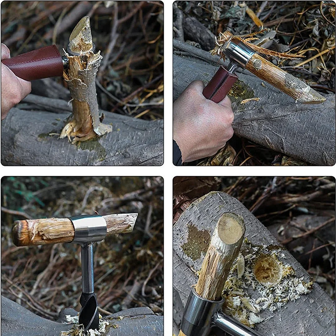 (🎉Father's Day Pre-sale - 30% OFF) Bushcraft Hand Auger Wrench