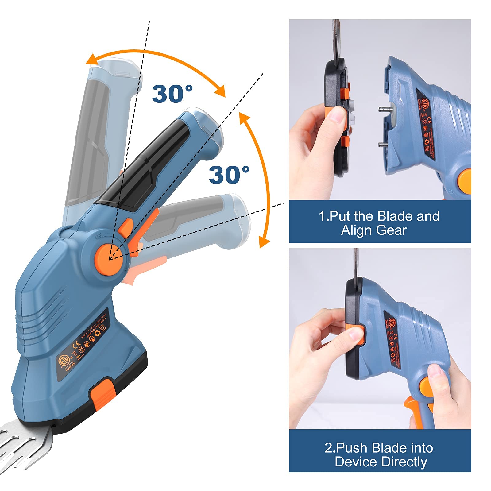 Handife Battery grass shears set