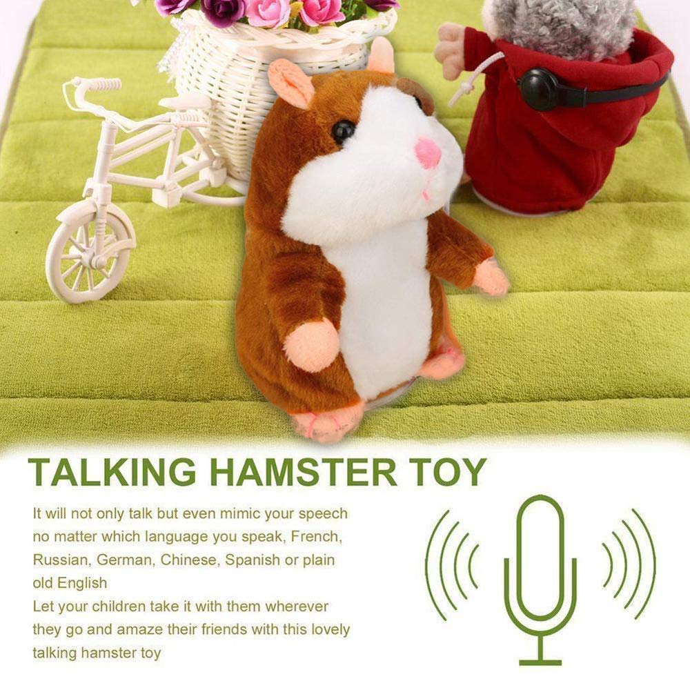 🐹🔥Talking Hamster Plush Toy