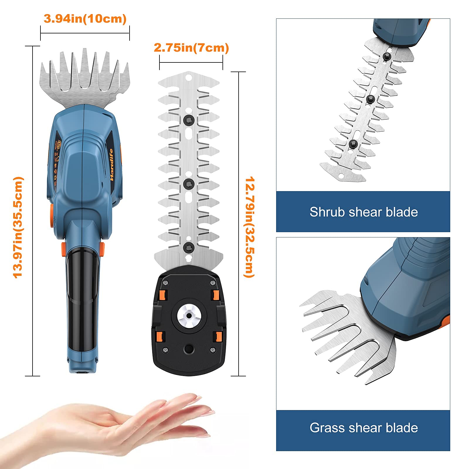 Handife Battery grass shears set
