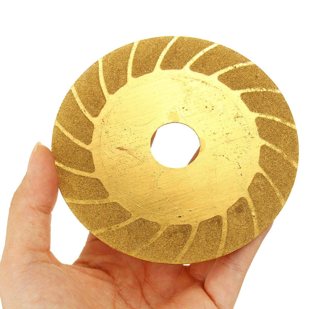 Practical Electric Tool, Stainless Cutting Tool, Yellow Cotton Buffing Wheel Polishing for Large Operation