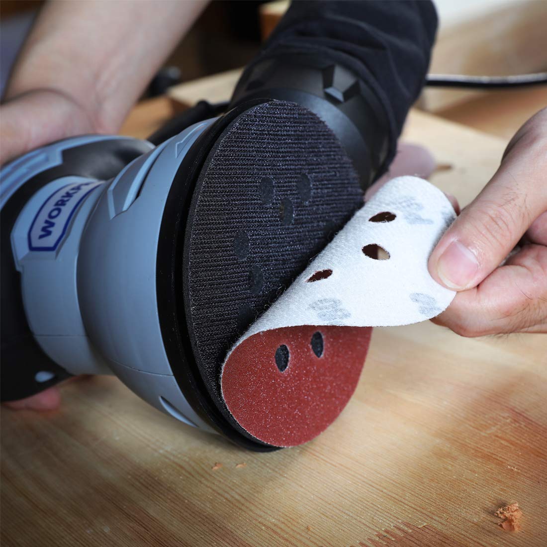 Workpro Sandpaper diameter 125 mm