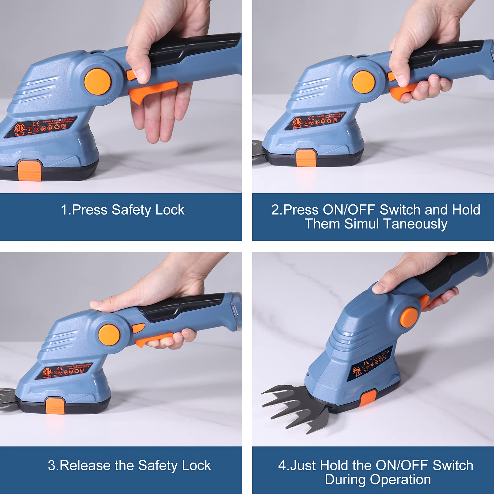 Handife Battery grass shears set