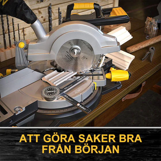 📏 7-inch Aluminum Miter Saw Protractor | Precision Angle Finder