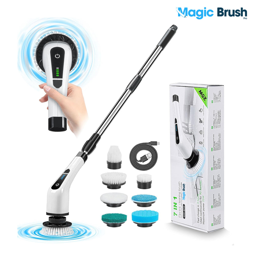 7 in 1 Electric Cleaning Tool Magic Brush Pro