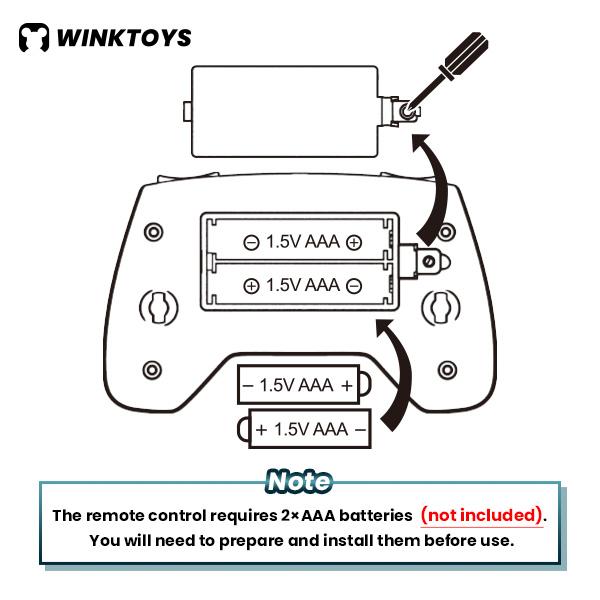 Wall Crawler Gecko, Winktoys Remote Control Toy, Electric Lizard Toy with LED Glowing Eyes, 360&deg; Spin, Animal Toy, Fun Indoor Toy, Gift Idea, Party Toy, Cool Gifts, Family Fun