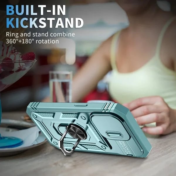 🔥Magnetic Car Finger Ring 3-in-1 Phone Case