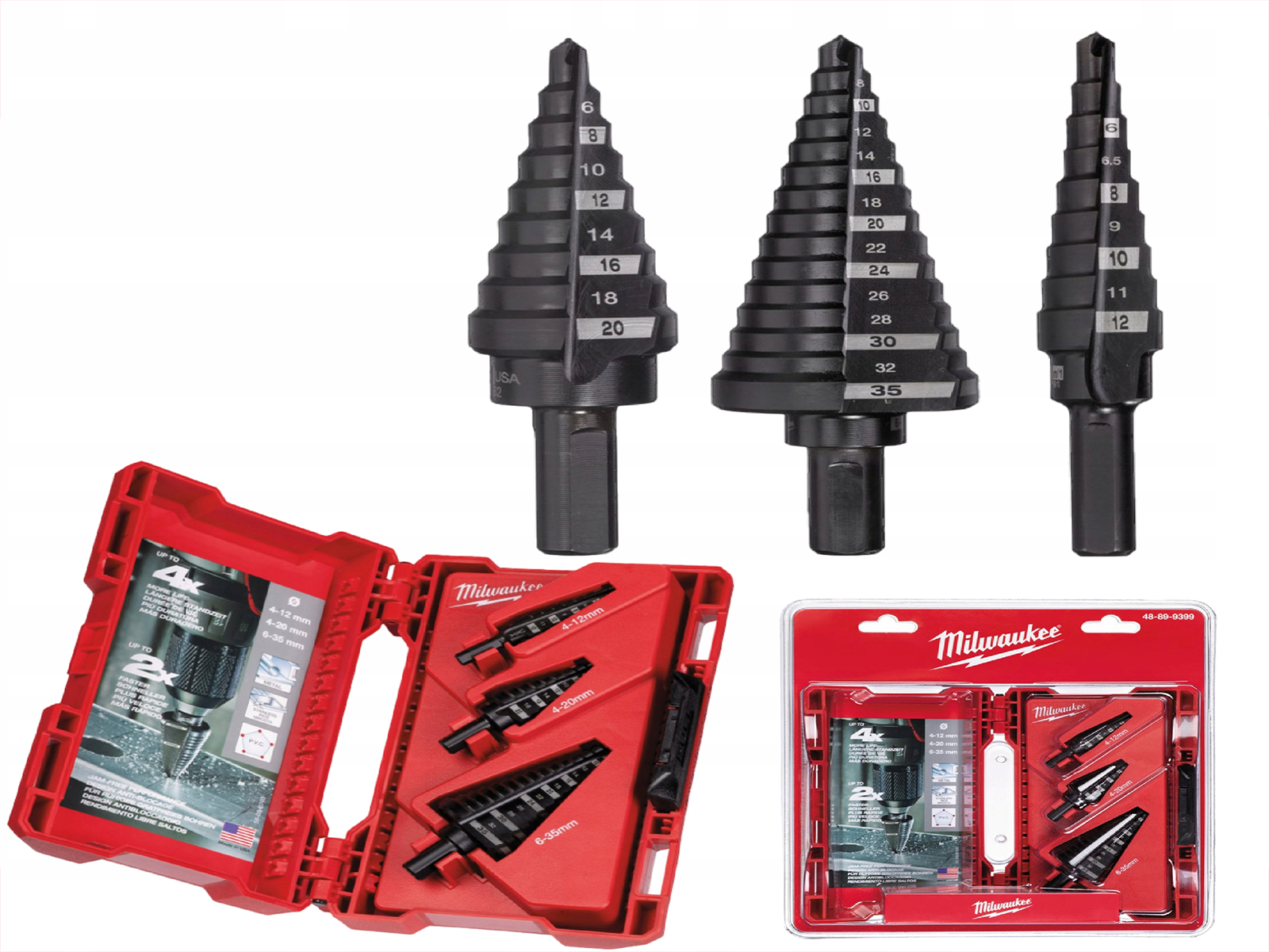 Shockwave Impact Duty Set of 3 Drill Bits