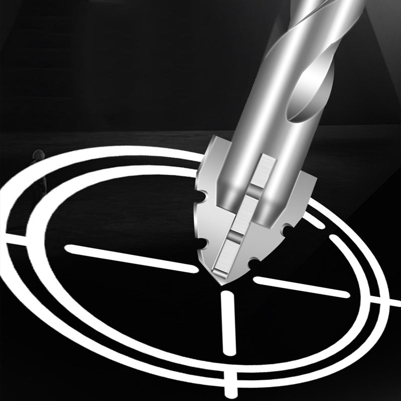 ⚙️Multifunctional wear-resistant tungsten steel drill bit set