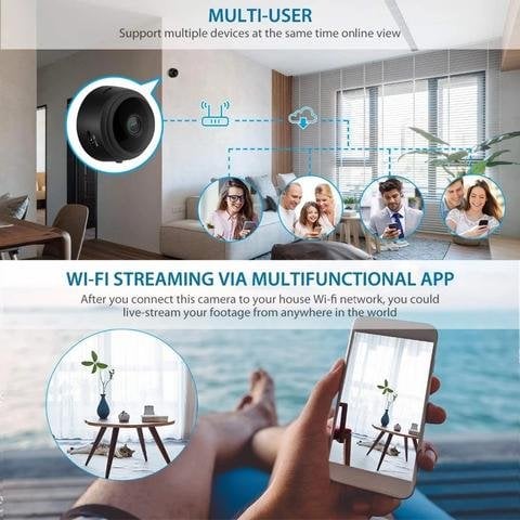 1080P Magnetic WiFi Mini Camera