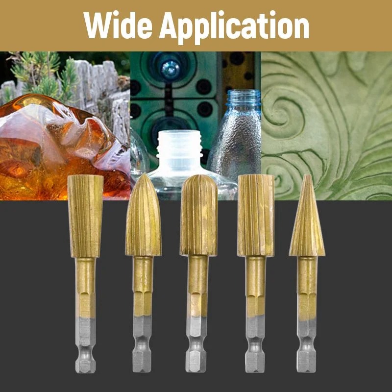 Heavy Duty Rotary File Grinding Tool (5 Pieces)