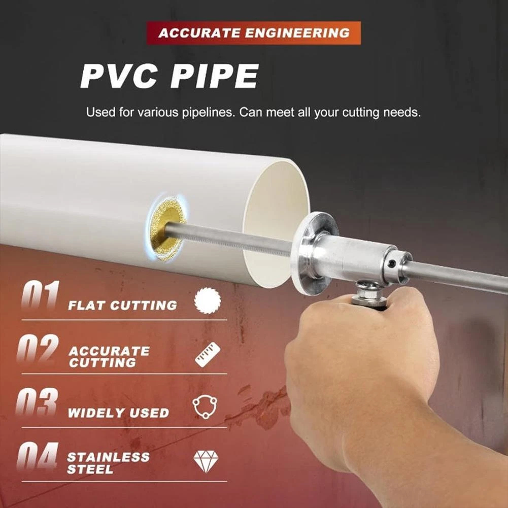 Internal Pipe Cutter, Inside PVC PIPE , Adjustable Quick Accurate Depth Setting