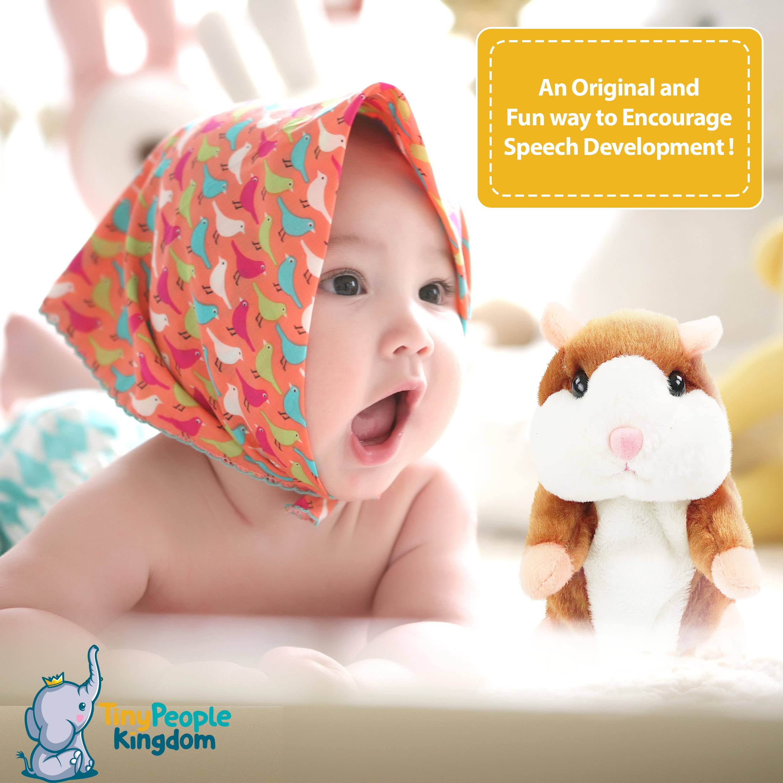 🐹🔥Talking Hamster Plush Toy