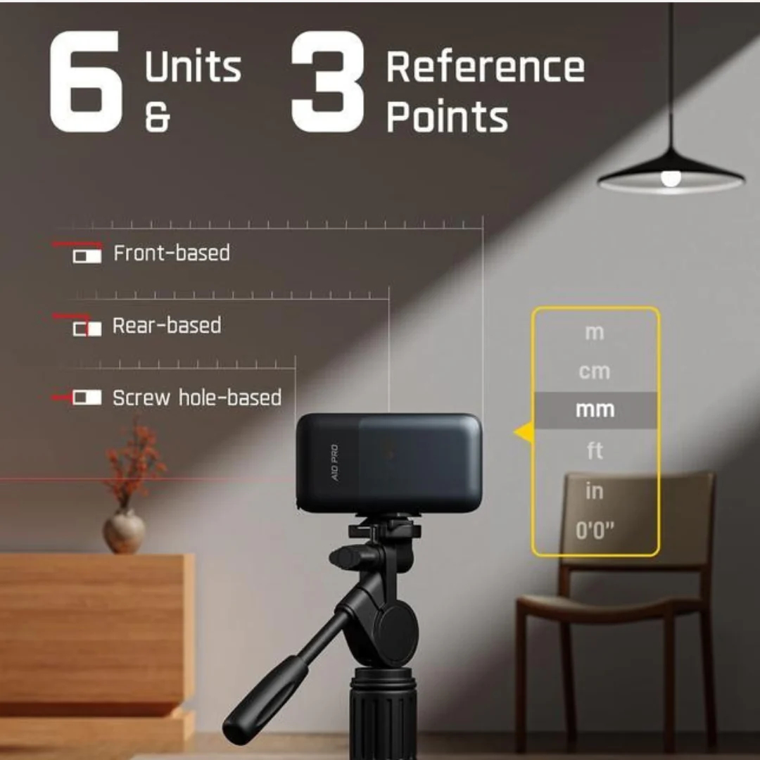 Adoura 2-in-1 Digital Laser Tape Measure