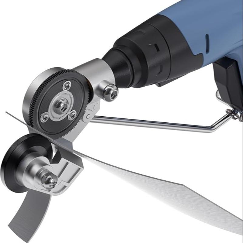 Sheet Metal Cutter Drill Attachment, Electric Drill Shears Attachment Cutter, Nibbler Drill Attachment for Cutting Iron, Steel, Copper, Aluminum