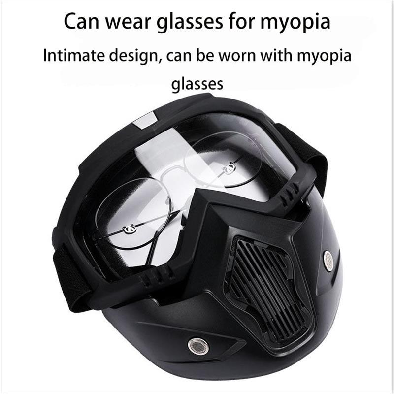 😎Special welding and cutting mask😎Anti-glare, UV protection, dust protection）