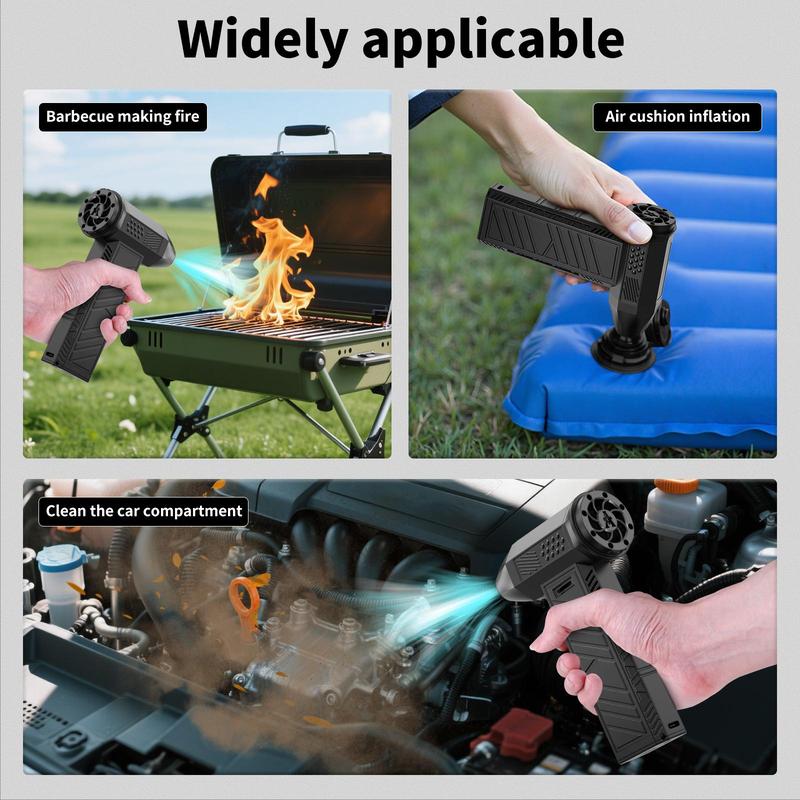 Electric Compressed Air Duster - 15,0000 RPM Rechargeable Cordless Turbo Blower,