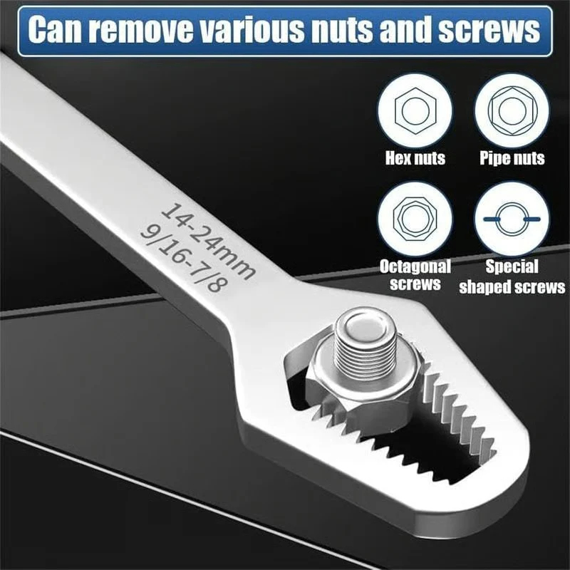 8-22mm Universal Torx Wrench | Self-Tightening & Non-Slip
