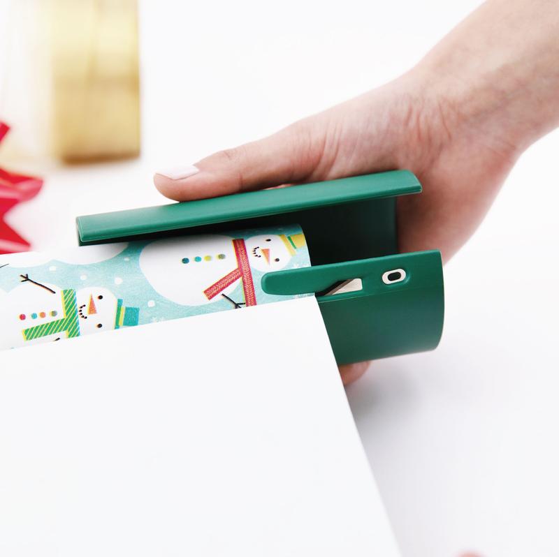 Little Elf Gift Wrap Cutting Tool (2-Pack) - As Seen on Shark Tank - Easy and Safe Wrapping Paper Cutting Tool