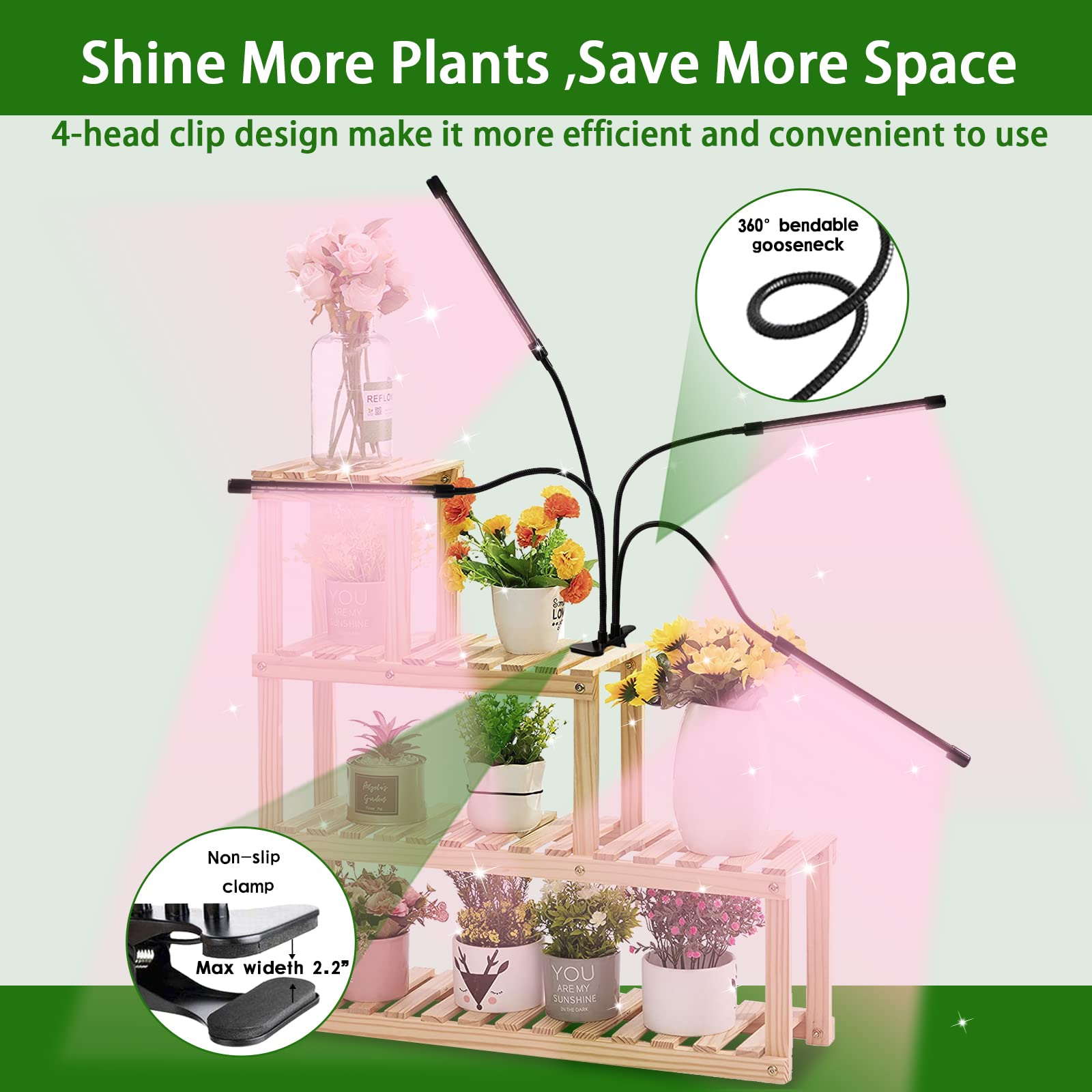 🔥Spring Hot Sale - 49% OFF🔥 Full Spectrum Plant Growth Light