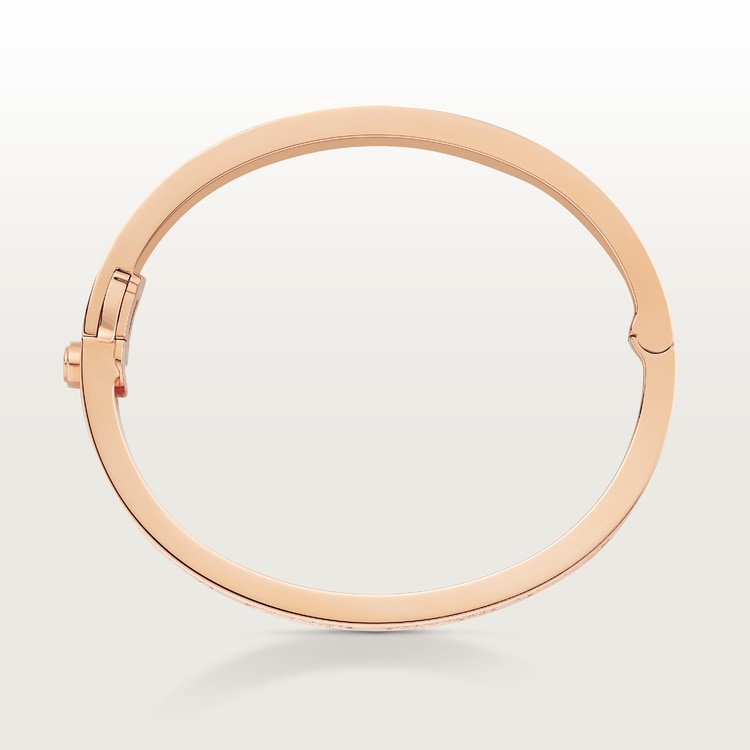 LOVE BRACELET, DIAMOND-PAVED