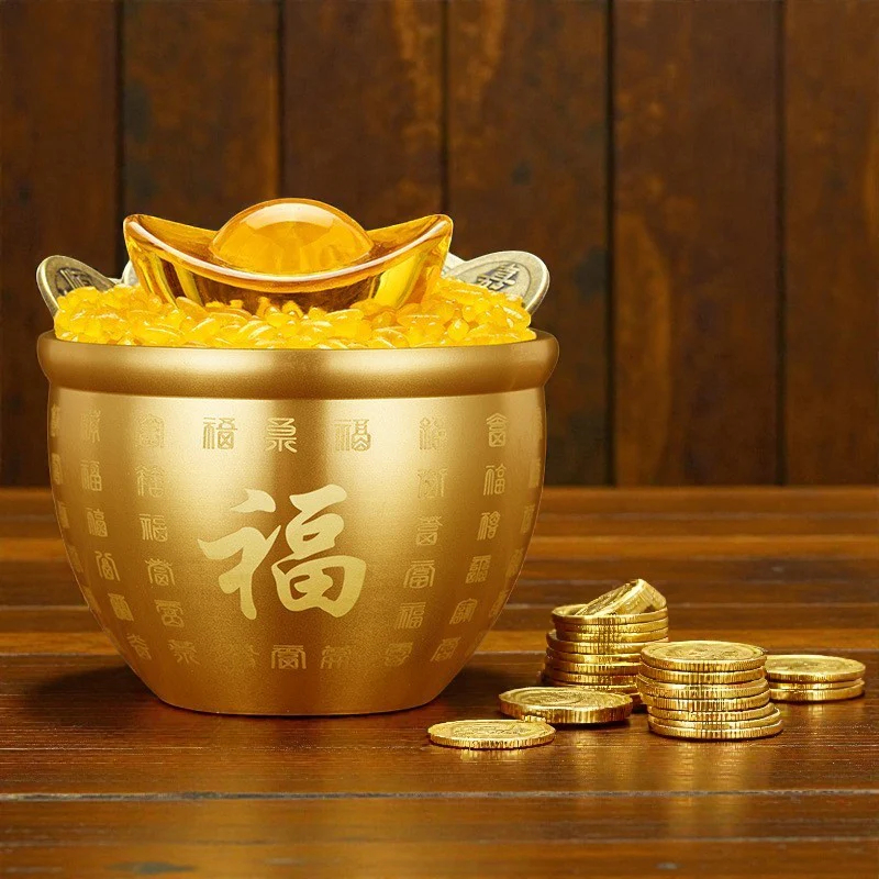 The 'Hundred Blessings' Brass Wealth Bowl