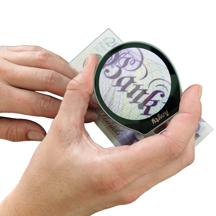 Digital jewellers loupe, 50mm screen