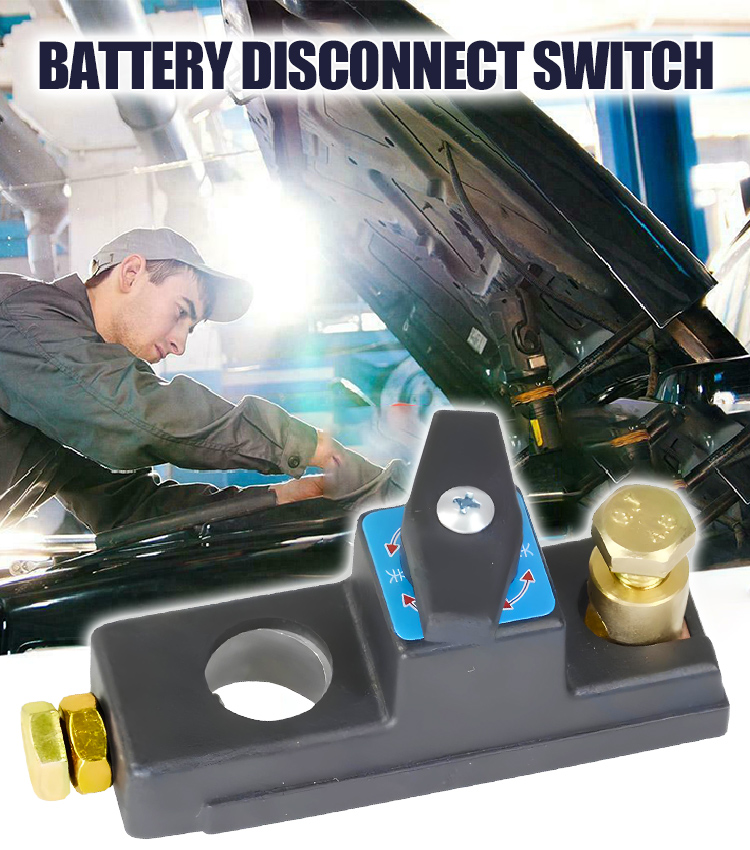 New anti-electric shock car battery power cut-off switch