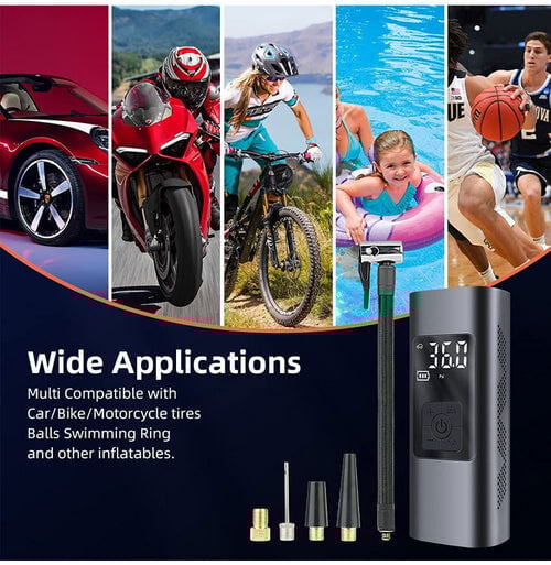 (2023 New Style) Portable Car Air Pump