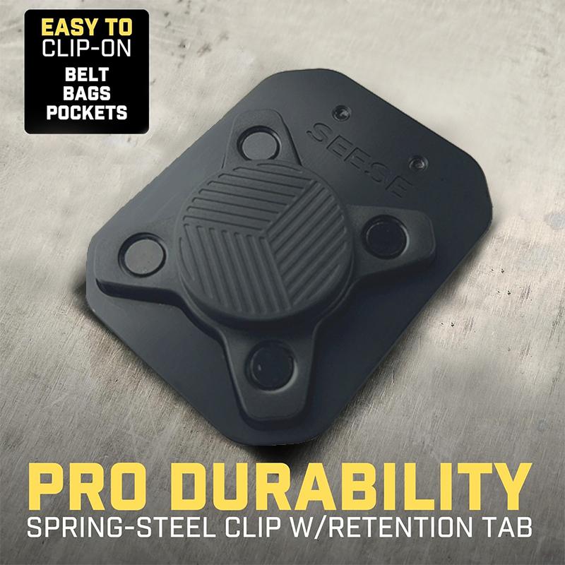 Magnetic Tool Holder-Clip-On Belt Magnet forScrews,Nails,Hammers,Sockets,Pliers,Screwdrivers,Trowels,Drill Bits,Wrenches &More Heavy Duty