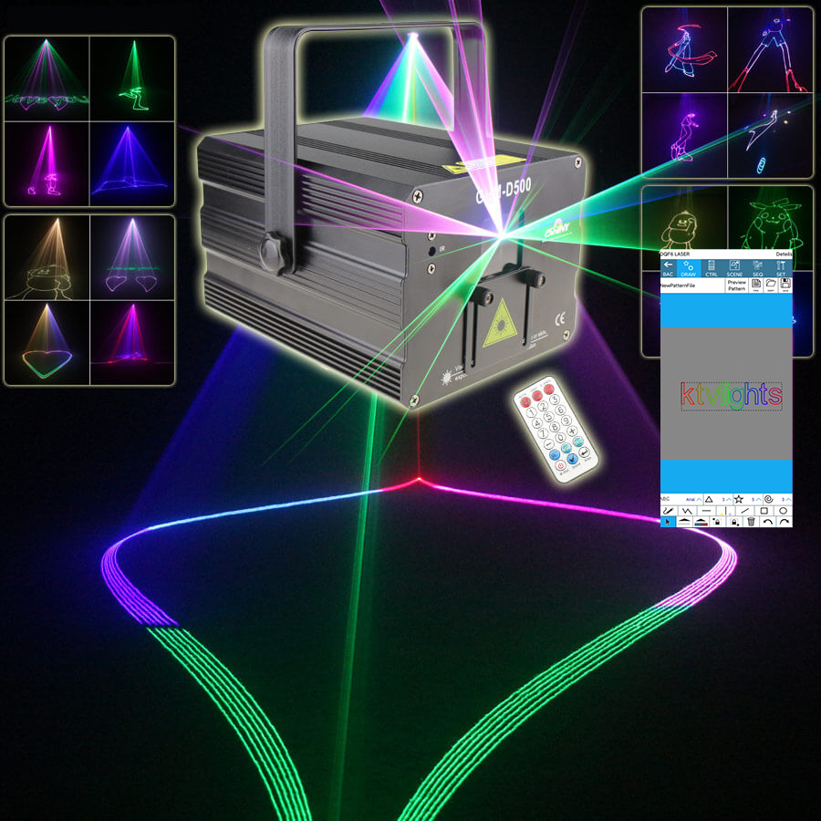 APP typing laser light can edit LOGO/animation/text 