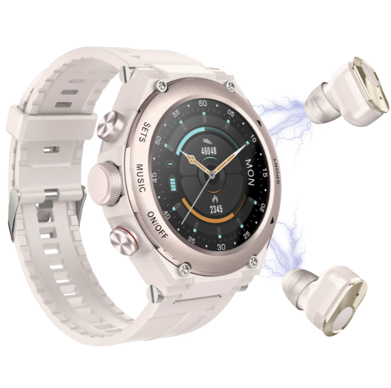 Buy 1 Get 1 Free⏰Smartwatch with Wireless Earphones(Works with iPhone & Android)