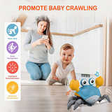 GOATYGOATY® CRAWLING CRAB BABY TOY: INTERACTIVE AND EDUCATIONAL TOY FOR BABIES