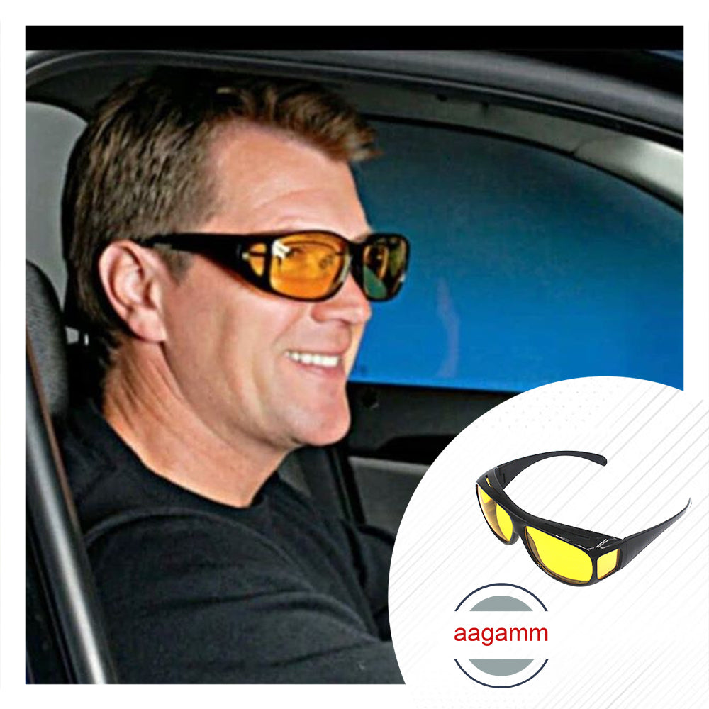 Clear Night View UV Polarized Glasses 