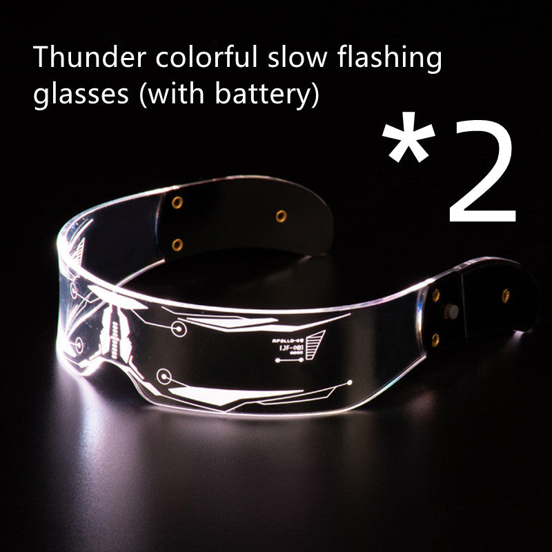 Cyberpunk LED Glasses
