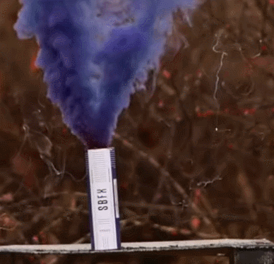 Pull-tab handheld smoke wand (atmosphere smoke)