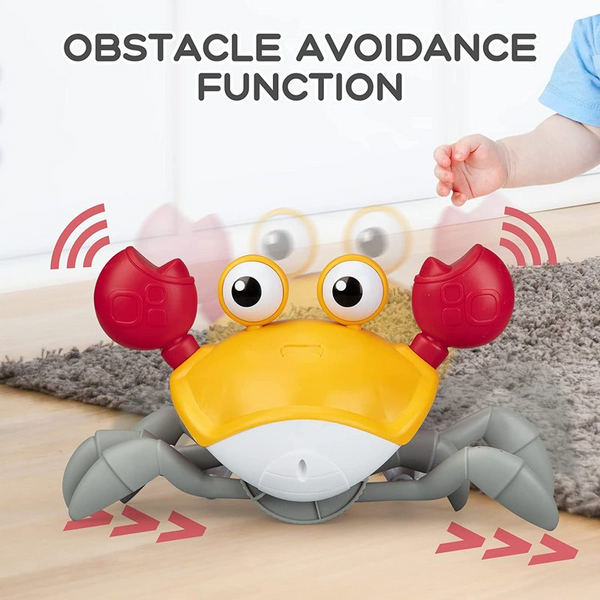 GOATYGOATY® CRAWLING CRAB BABY TOY: INTERACTIVE AND EDUCATIONAL TOY FOR BABIES