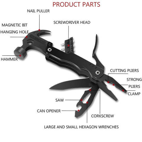 Claw Hammer Multitool