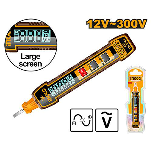 High-Quality Digital Measuring Tool Test Pencil, LCD digital display, Sound and light alarm, Equipped with 1pcs LR03 AAA battery