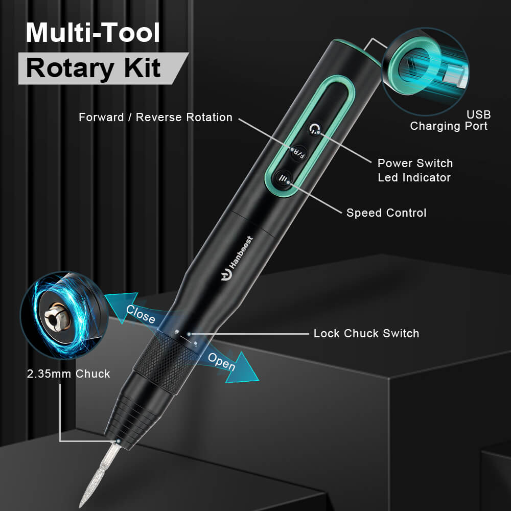 Electric Cordless Rotary Tool Kits for DIY Maker & Craftsmen