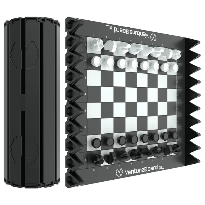 Full-Size 10 Inches Magnetic Unique Chess Set Board Game, Applicable for Leisure Game