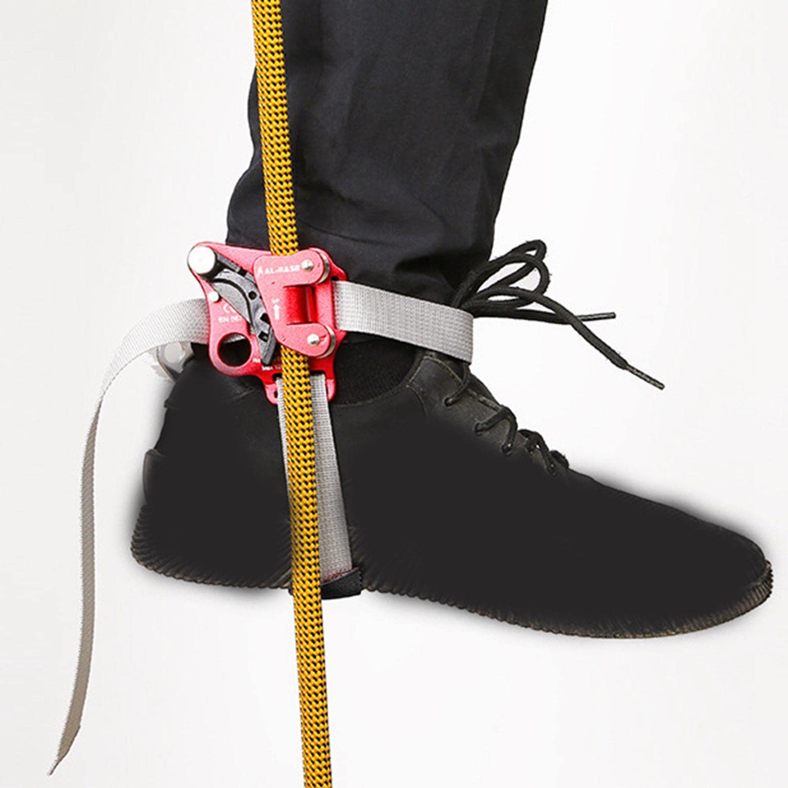 Foot Ascender Anti Fall Right/Left Foot for Rock Climbing Fire Caving