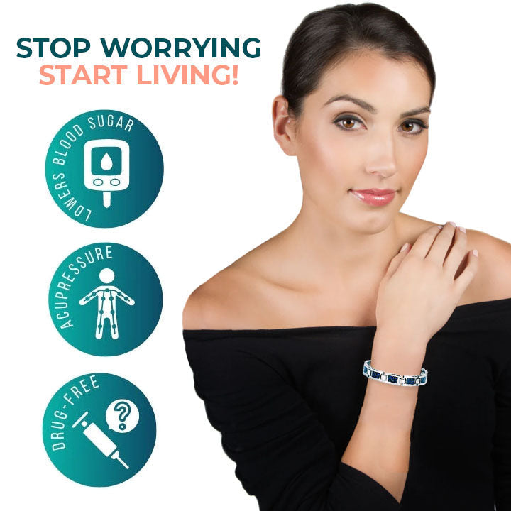 Oveallgo™ SugarSteady Lymphvity Magnesium Bracelet