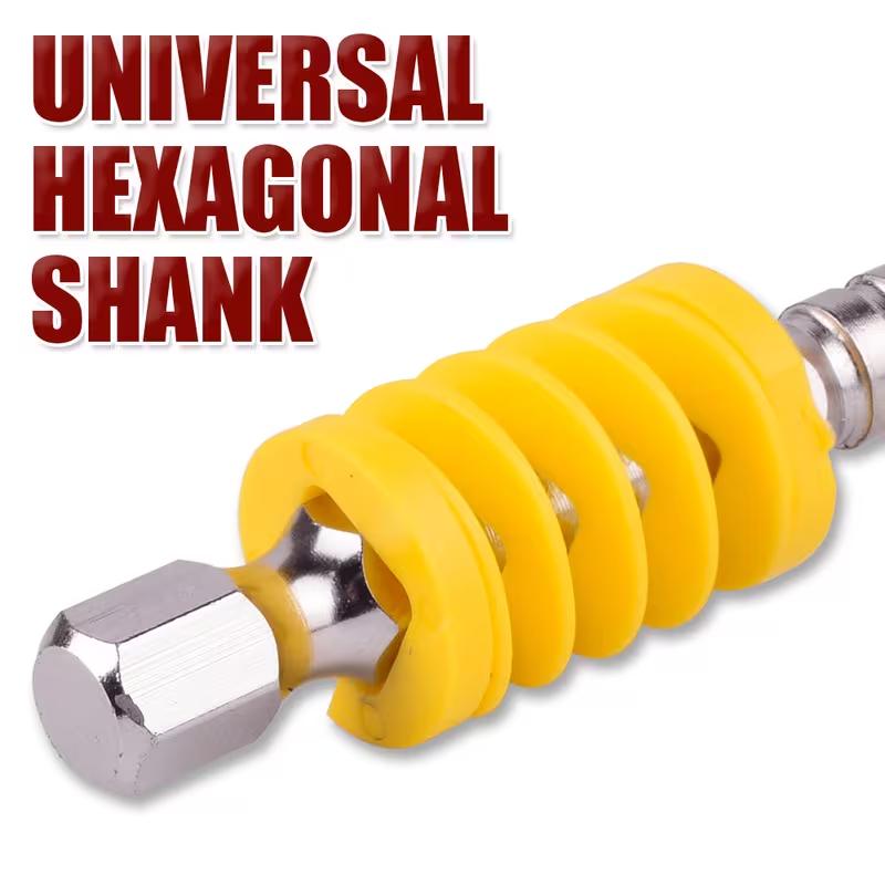 Pack Of 5 Magnetic Spring Loaded Screwdriver Bit Quickly Release Spring Mechanism For Electric Drills Power Tool fathersdaygift