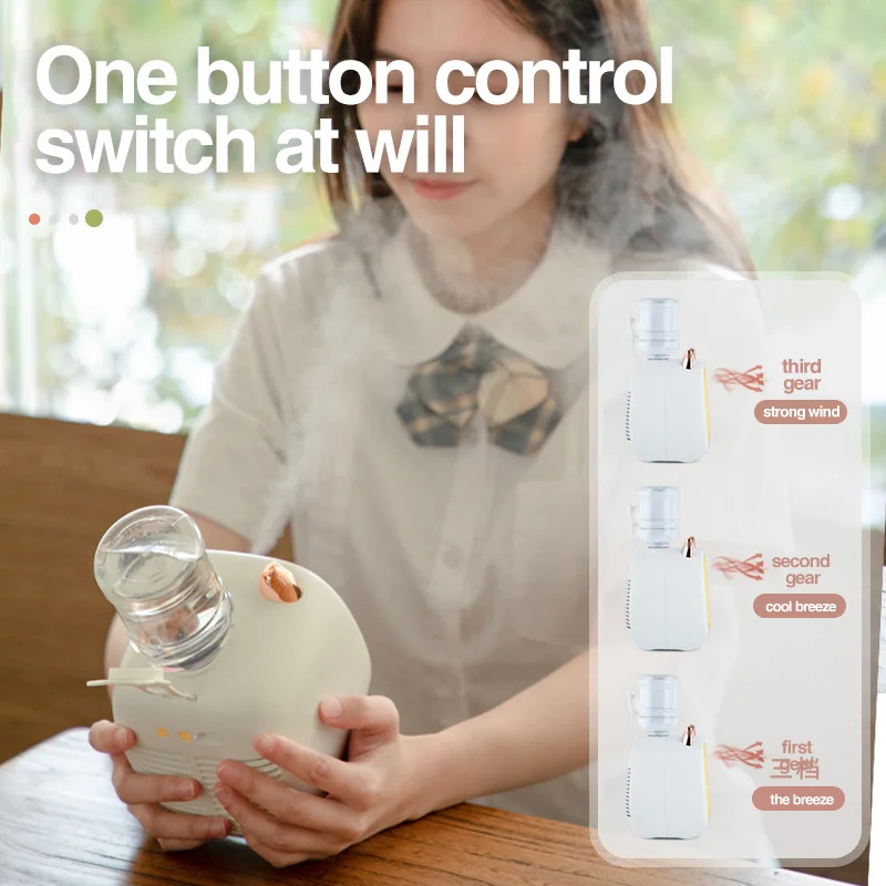 Portable Air Conditioner USB Mini Air Cooler Fan Water Cooling Fan