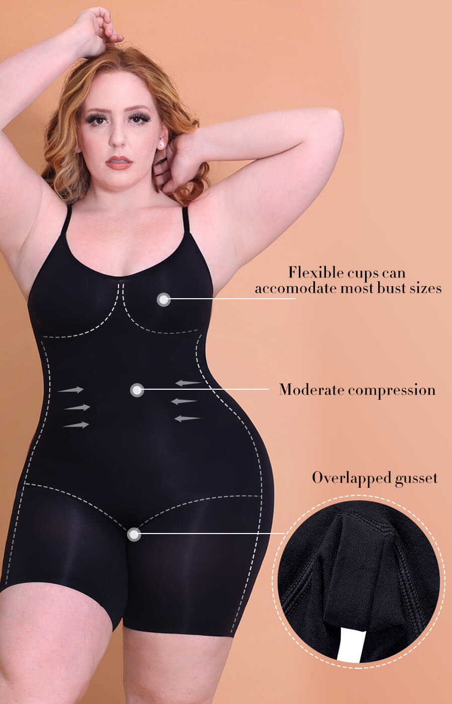 PowerConceal™ Full Body Tummy Control Shapewear