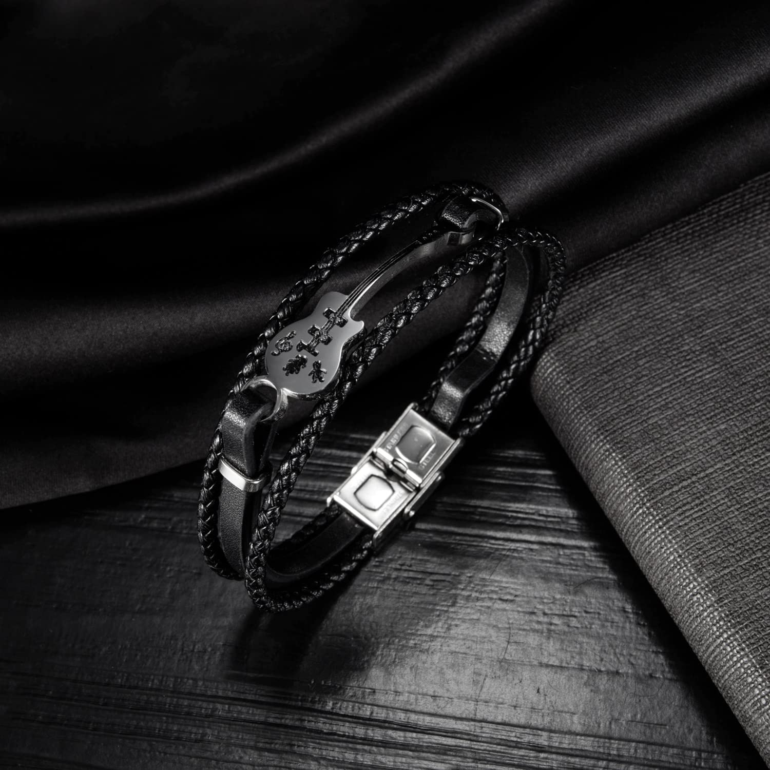 💥Premium Leather Guitar Bracelet💥