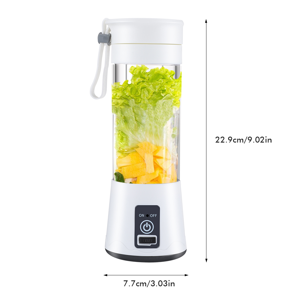 Portable Electric Juicer USB Rechargeable Handheld Smoothie Blender Fr