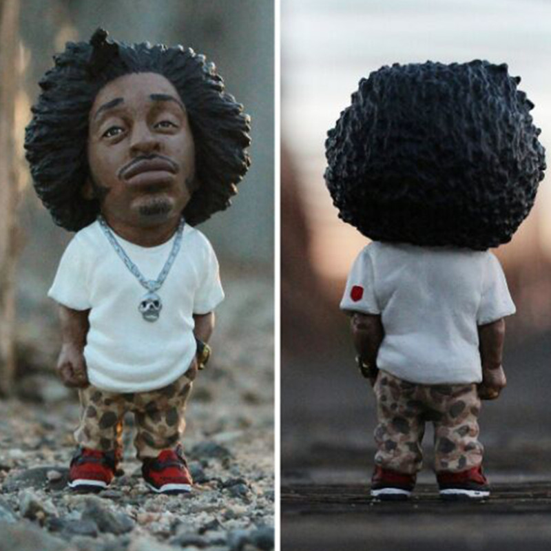 Rapper Resin Doll Character Decoration Hip Hop Doll Decoration