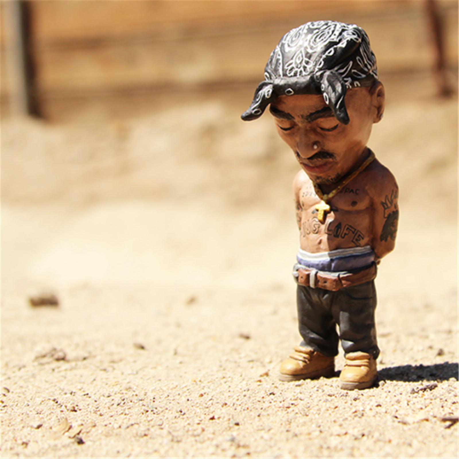 Rapper Resin Doll Character Decoration Hip Hop Doll Decoration